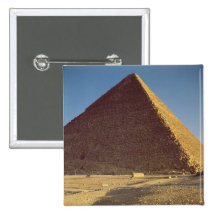 The Great Pyramid of Khufu  Old Kingdom Pinback Button