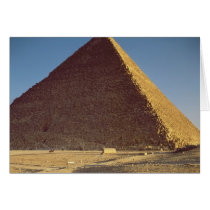 The Great Pyramid of Khufu  Old Kingdom Greeting Card