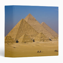 The Great Pyramids of Giza, Egypt Binder
