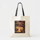 The Great Red Dragon And The Woman Clothed Canvas Bags