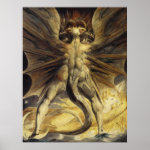 The Great Red Dragon and the Woman Clothed in Sun Poster