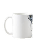 The Great Salmon Going Upstream Coffee Mugs