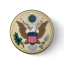 The Great Seal Pinback Button
