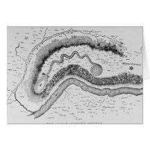The Great Serpent Mound Card