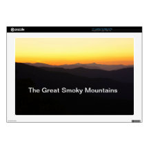 The Great Smoky Mountains Decal For 17" Laptop