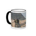 The Great Sphinx and Khafra's Pyramid mugs