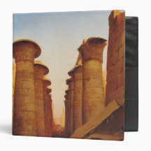 The Great Temple of Amun at Karnak Vinyl Binder