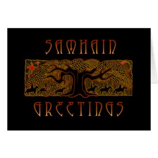The Great Tree Samhain Card