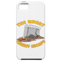 the great turkey escape thanksgiving day humor iPhone 5 cover