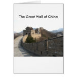 The Great Wall of China Greeting Card