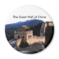 The Great Wall of China magnets by Onomonopia The Great Wall of China magnets