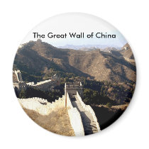 The Great Wall of China magnets by Onomonopia The Great Wall of China magnets