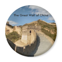 The Great Wall of China magnets by Onomonopia The Great Wall of China magnets