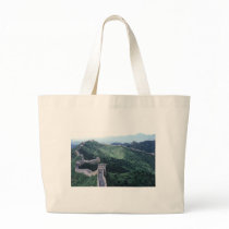 The Great Wall of China near Beijing Tote Bag