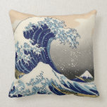 "The Great Wave" copy of Hokusai's original c.1930 Pillows