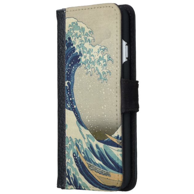 The Great Wave iPhone 6 Wallet Case-2