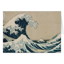 The Great Wave of Kanagawa Greeting Cards