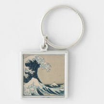 The Great Wave of Kanagawa Key Chains