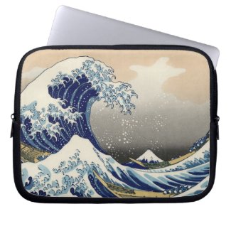 The Great Wave off Kanagawa, Hokusai Computer Sleeve