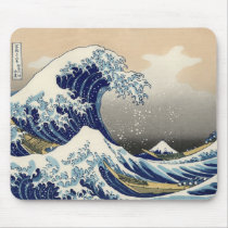 The Great Wave Off Kanagawa Mousepad