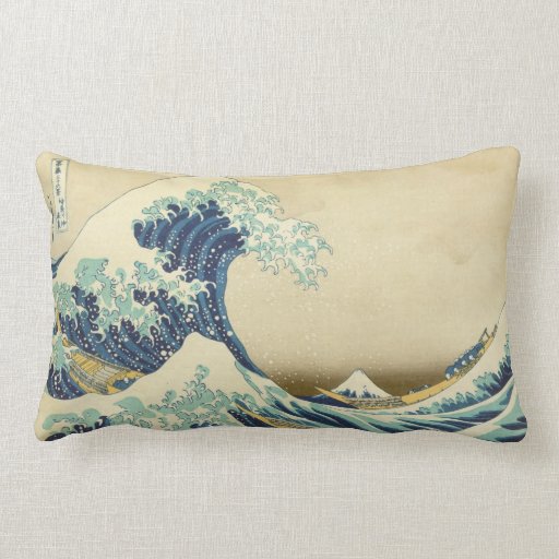 The Great Wave Off Shore of Kanagawa Pillow