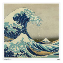 The Great Wave Room Stickers