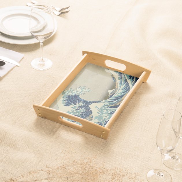 The Great Wave Serving Platters