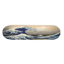 The Great Wave Skateboard Decks
