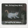 The Great White Mousehunter Mouse Pad