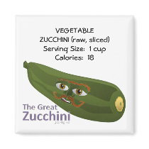 The Great Zucchini magnets by jozmag The Great Zucchini magnets