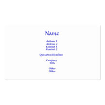 The Greatest Commandment Business Card Template