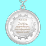 The Greatest Commandment necklaces