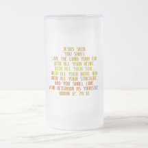 The Greatest Commandment Mugs