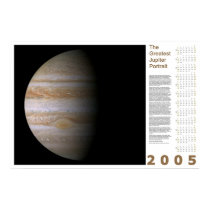 The Greatest Jupiter Portrait: 2005 posters