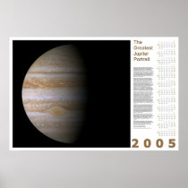 The Greatest Jupiter Portrait: 2005 Print
