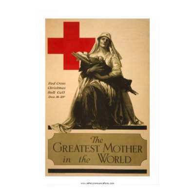 "The Greatest Mother in the World" - Red Cross Print by RetroCommunications