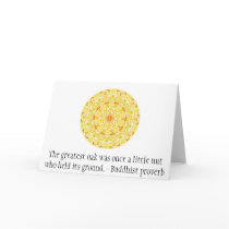 The greatest oak was once a little nut who held... cards by spiritcircle The greatest oak was once a little nut who held... cards