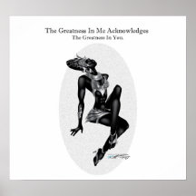 The Greatness In Me Print
