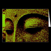 The Green Buddha Card by webgrrl The Green Buddha Card