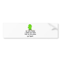 The Green bumper stickers