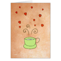 The Green Cup of Love cards