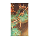 The Green Dancer Edgar Degas Ballet Fine Art Canvas Print