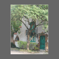 The Green Door ©2008 postcards by smilodonart The Green Door ©2008 postcards