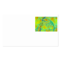 The Green Earth – Teal & Gold Tides Business Card Templates