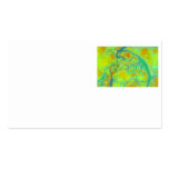 The Green Earth – Teal & Gold Tides Business Card Templates