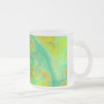 The Green Earth – Teal & Gold Tides Coffee Mugs