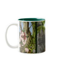 The Green Faerie Coffee Mugs