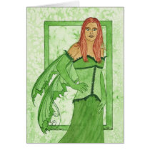 The Green Faery Card