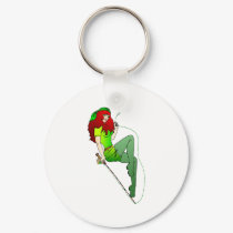 THE GREEN FISHING NYMPH keychains by cabinfeverdavid THE GREEN FISHING NYMPH keychains