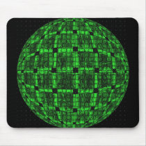 THE GREEN GLOBE mousepads by KABSANNIE THE GREEN GLOBE mousepads